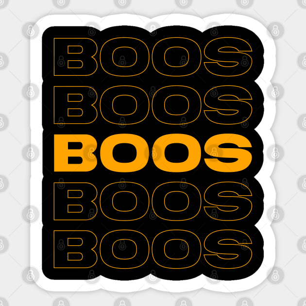 Boos - Fall Halloween Sticker by ArtfulTat